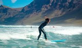 surfing in Lanzarote