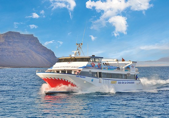 Express ferry to La Graciosa