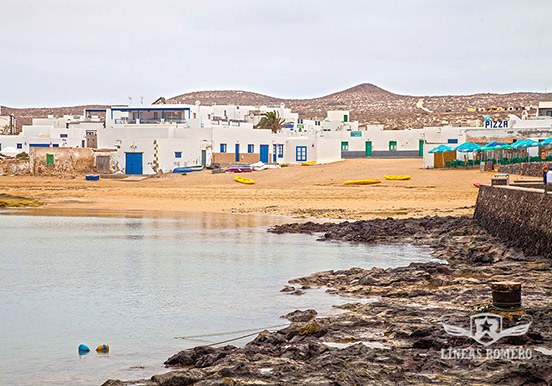 La Graciosa island coastal village