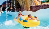 Kids under the waterfall Aqualava waterpark.jpg
