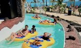 Floating on a lazy river Aqualava waterpark.jpg