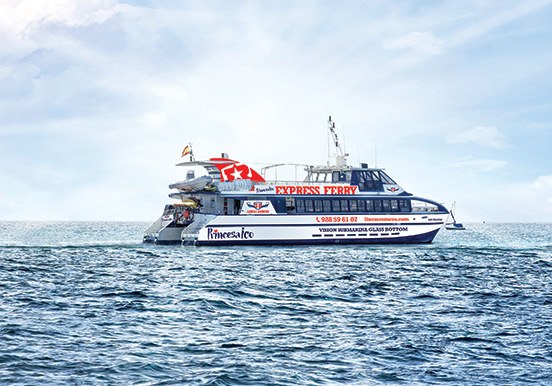 express ferry from Fuerteventura to Lanzarote