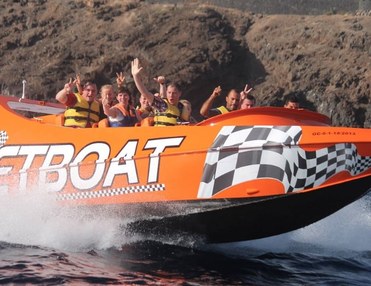 Jet Boating in Playa Blanca 20 mins