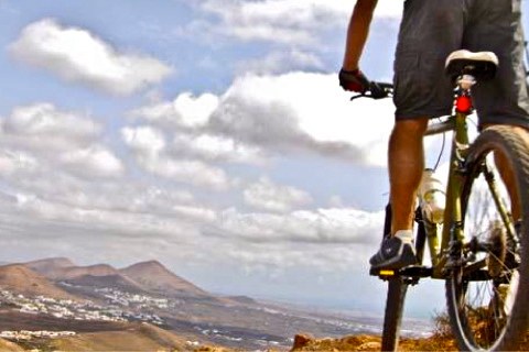 mountain bike tour in Lanzarote