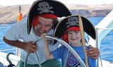 Catamaran sailing with family in Lanzarote