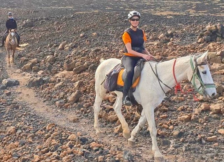 Riding the interior terrain of Lanzarote on a horse.jpg