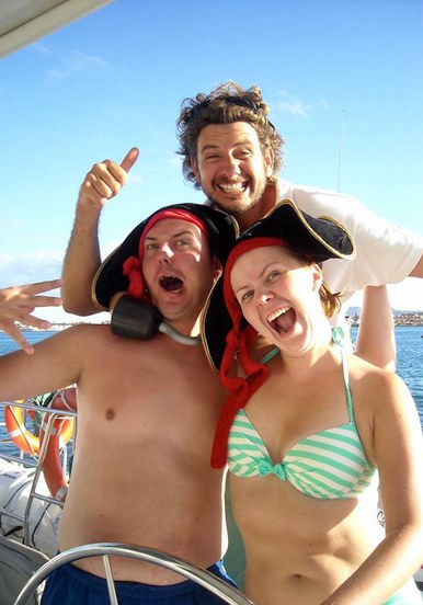 Lanzarote catamaran sailing