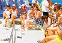 open bar on Papagayo sailboat