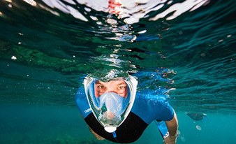 Full Face Snorkelling in Lanzarote