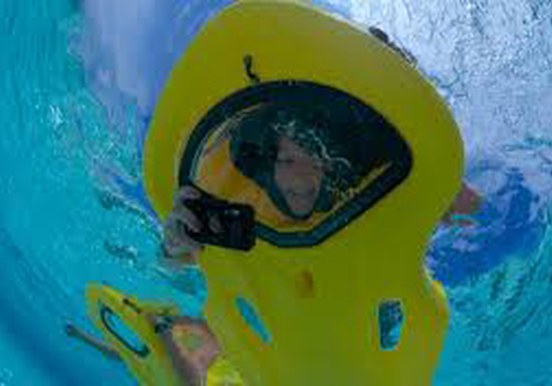 glass bottom snorkel