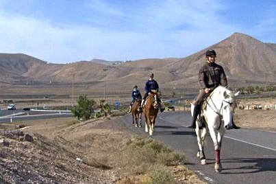 Guided horse riding in Lanzarote