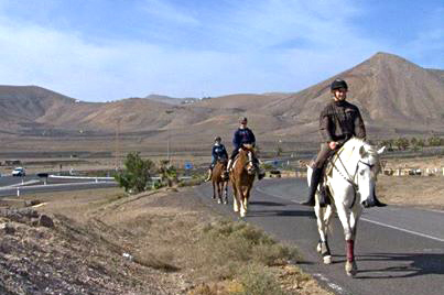 Guided horse riding in Lanzarote