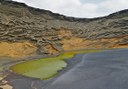 Jeep safari tour in El Golfo natural lagoon