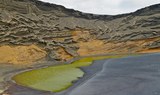 Jeep safari tour in El Golfo natural lagoon