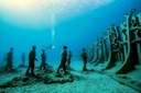 Diving to visit underwater sculptures.jpg