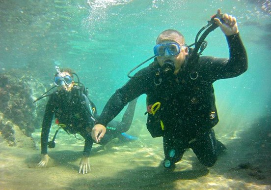 diving in Lanzarote