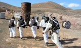 paintball game adventure in Lanzarote