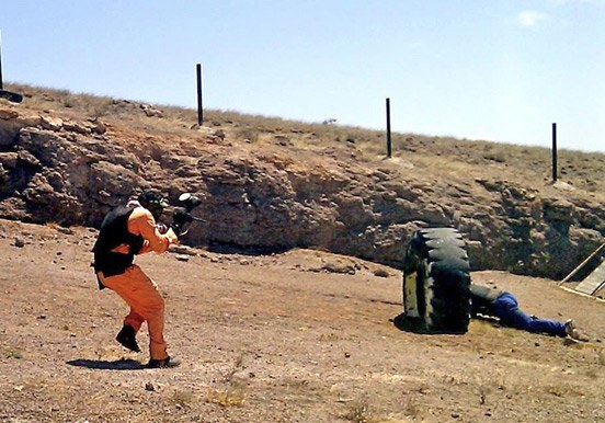 play paintball in Lanzarote