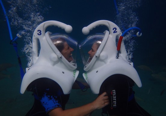 sea trek adventure in Lanzarote