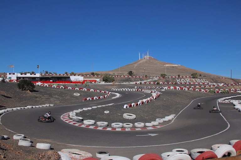 Lanzarote go karting circuit.JPG