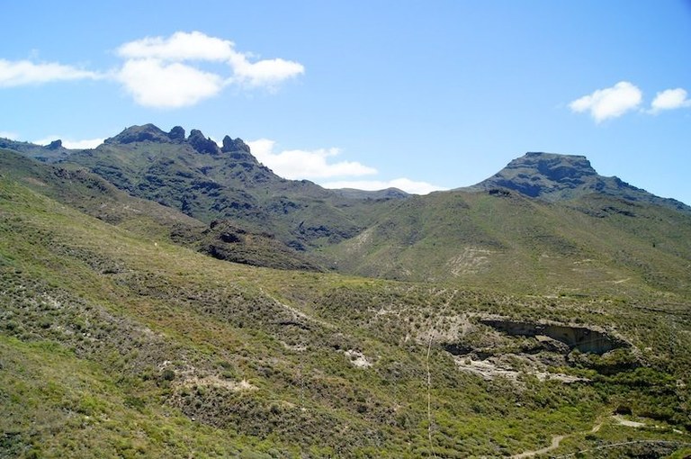 O-Scenery behind Santa Ursula church- Adeje- Tenerife..jpg