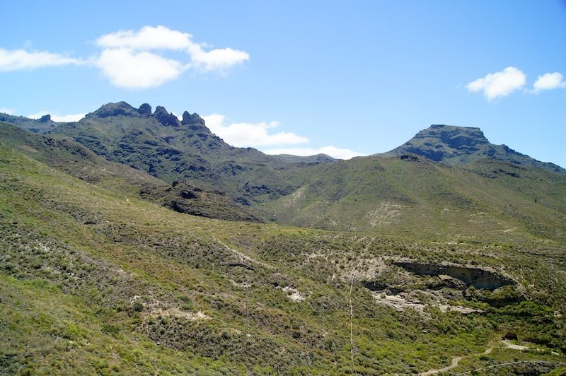 O-Scenery behind Santa Ursula church- Adeje- Tenerife..jpg