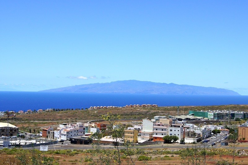 O-View of La Gomera island from Plaza Antonio Moreira Bua- Adeje- Tenerife..jpg