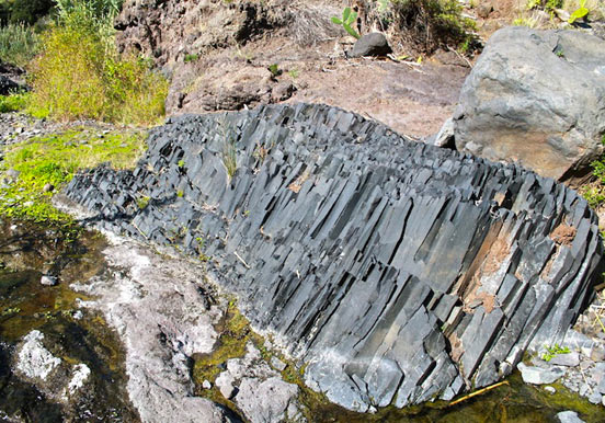hike Anaga mountains through volcanic landscapes