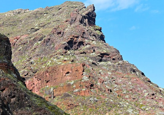 hike through volcano traces in Anaga
