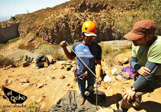 climbing course in Tenerife