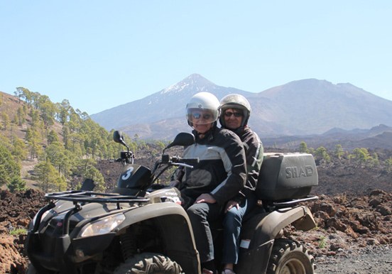 quad tour around Teide