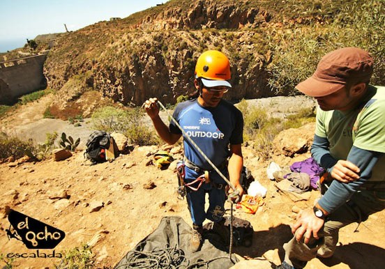 climbing course in Tenerife