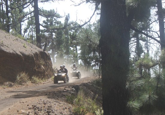 quad safari in Teide National Park
