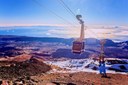 Cable cabin car on the top of volcano Teide.jpg