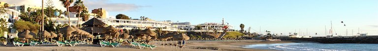 Fañabé beach in Tenerife