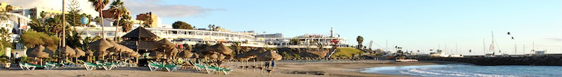 Fañabé beach in Tenerife