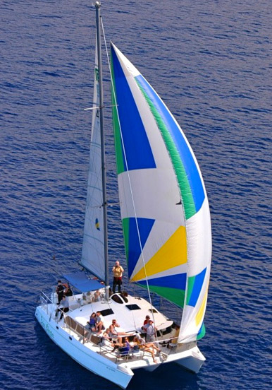 Playa de las Americas Catamaran sailing