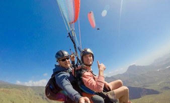 Costa Adeje Tandem Paragliding Performance Flight