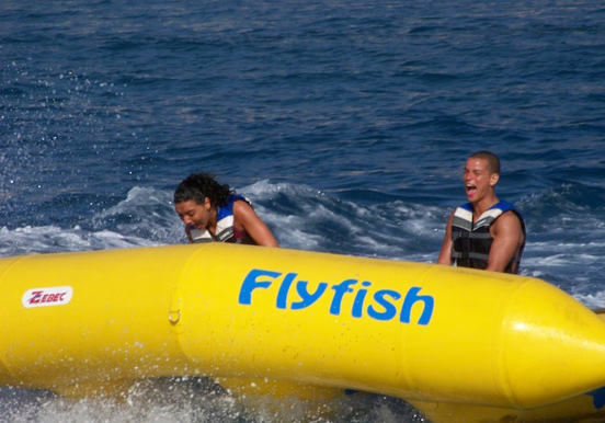 fun fly fish ride in Tenerife