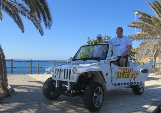 adventure buggy ride along Tenerife coast