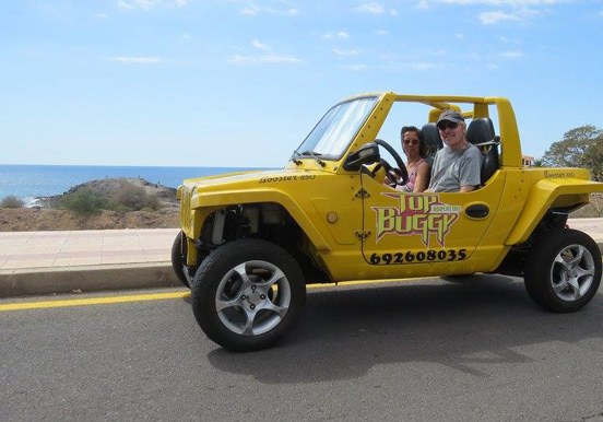 buggy tour along coast of Las Americas