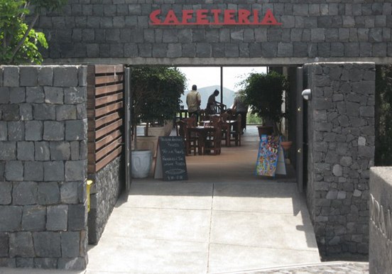 cafeteria at Pirámides de Güímar