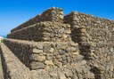 heaps of stones in Pirámides de Güímar