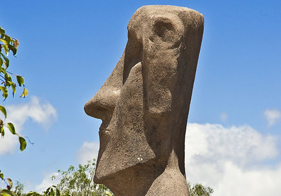 Mata Ki Te Rangi exhibition at Pirámides de Güímar