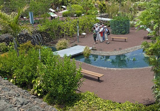 outdoor activity route in Pirámides de Güímar