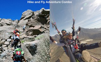 Hike and Fly Tenerife Adventure Combo