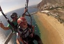 paragliding over Tenerife coast