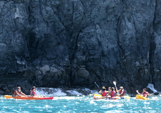 kayaking adventure in Palm-Mar
