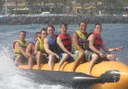 banana boat adventure in Tenerife