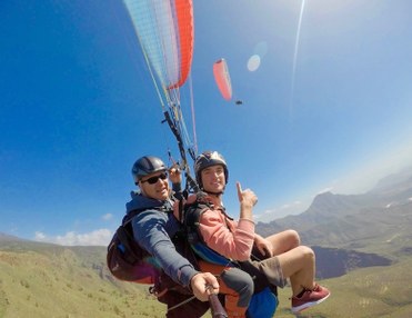 Costa Adeje Tandem Paragliding Performance Flight